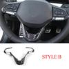 ABS Steering Wheel Panel Cover Trim for Volkswagen VW ID.3 ID.4 ID.6 Broa Sagitar Tharu T-ROC 2025+ Car Accessories