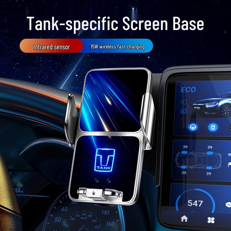 Tank 500 Vehicle Wireless Charging Phone Holder for 26 Models