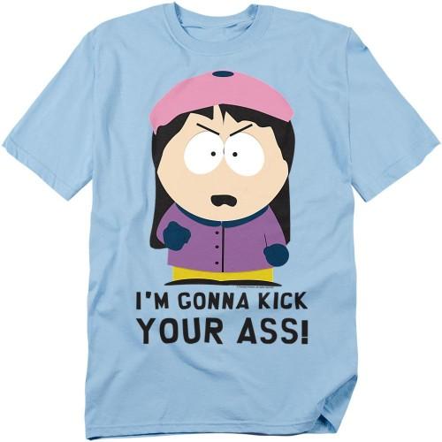 South Park Unisex Adult IÂ´m Gonna Kick Your Ass! T-Shirt