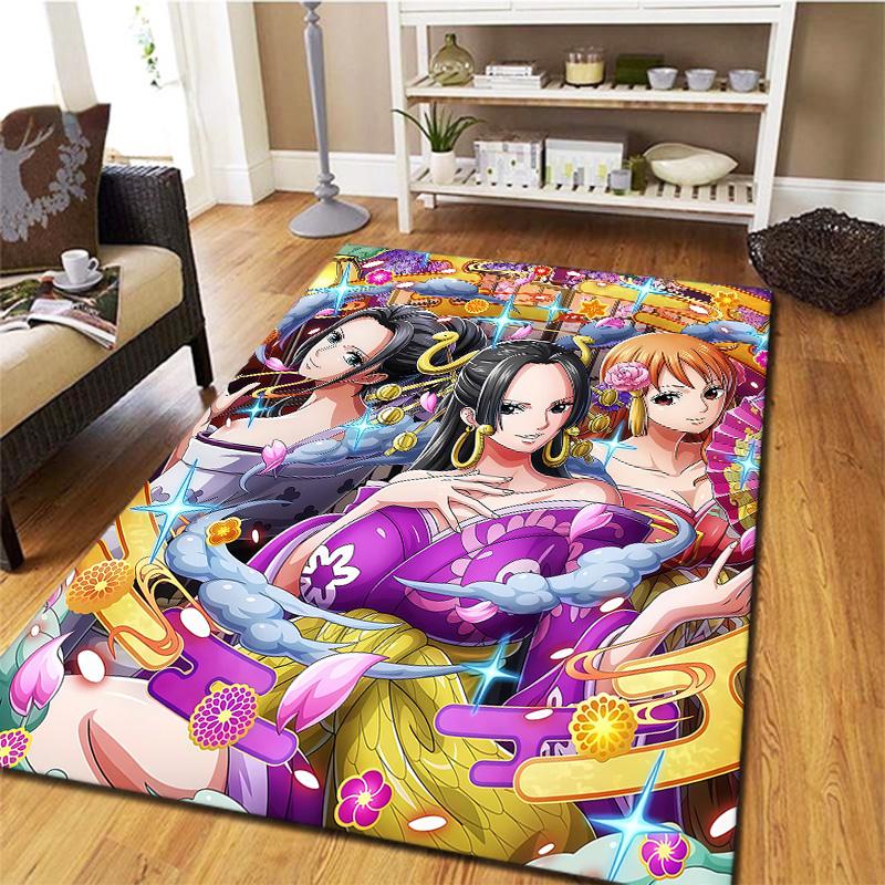 One Piece Nami Carpet Rug For Living Room Bedroom Home Sofa Decoration Kids Play Nonslip Floor Mat