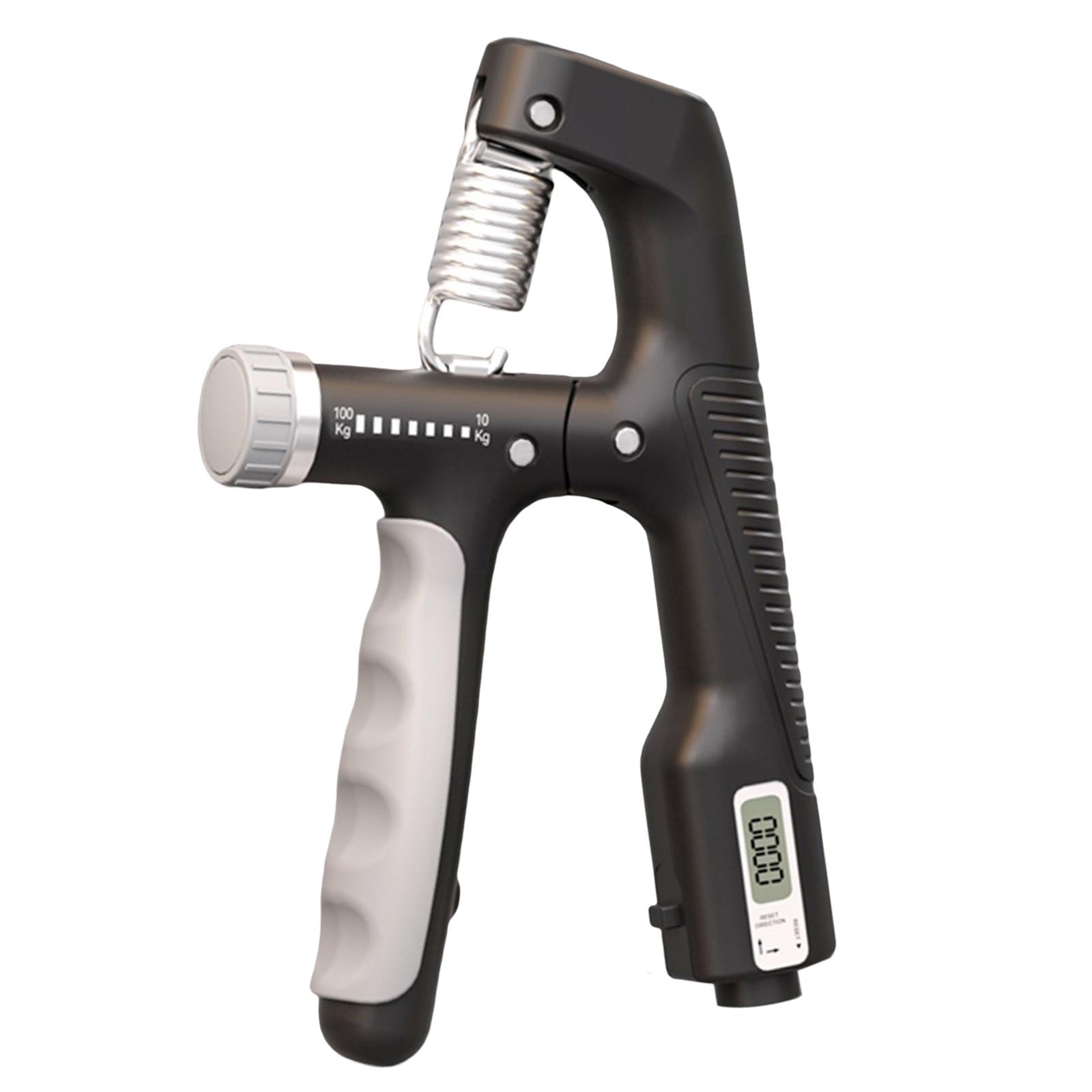 Hand Grip Trainer with Counter Hand Gripper Adjustable Non Slip Home Gym чёрный