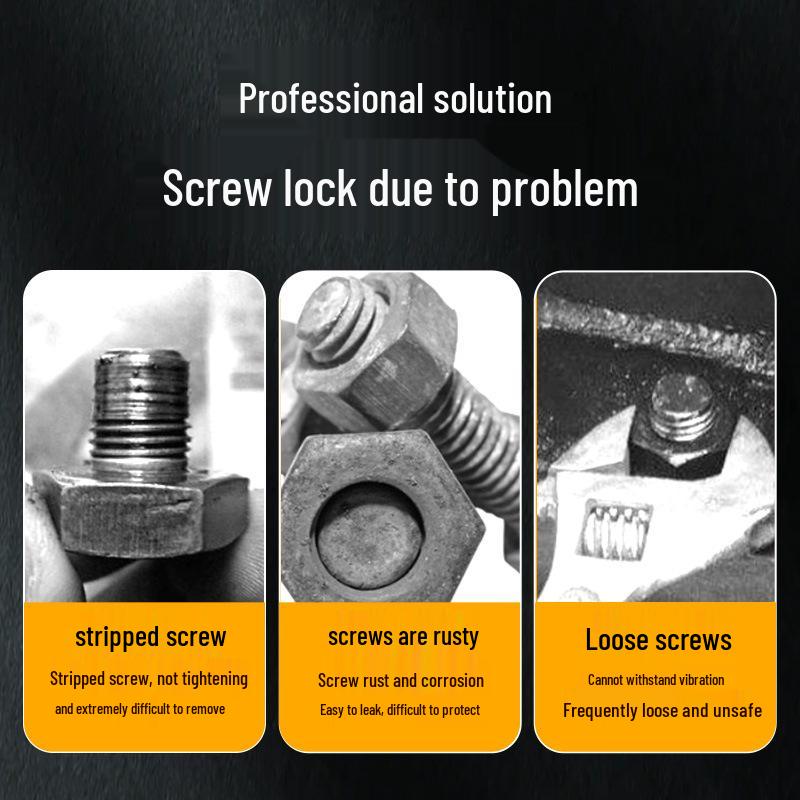 High Strength 243 High-Temp Oil-Resistant Screw Lock & Pipe Sealant