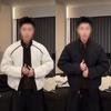 Mens Trendy Casual Cotton Puffer Jacket Loose Fit Winter Warmth Solid Color Basic Style