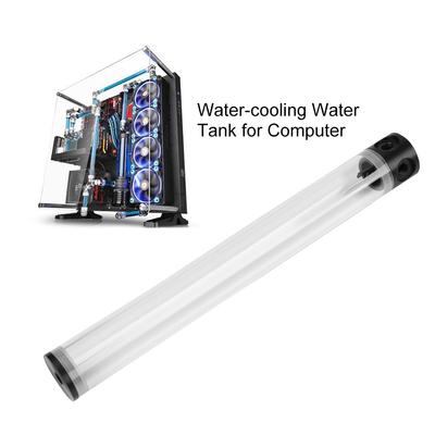 50mm Diameter G14 Thread DIY Extra Long Cylinder Water Cooled Tank for Computer Cooling 400mm