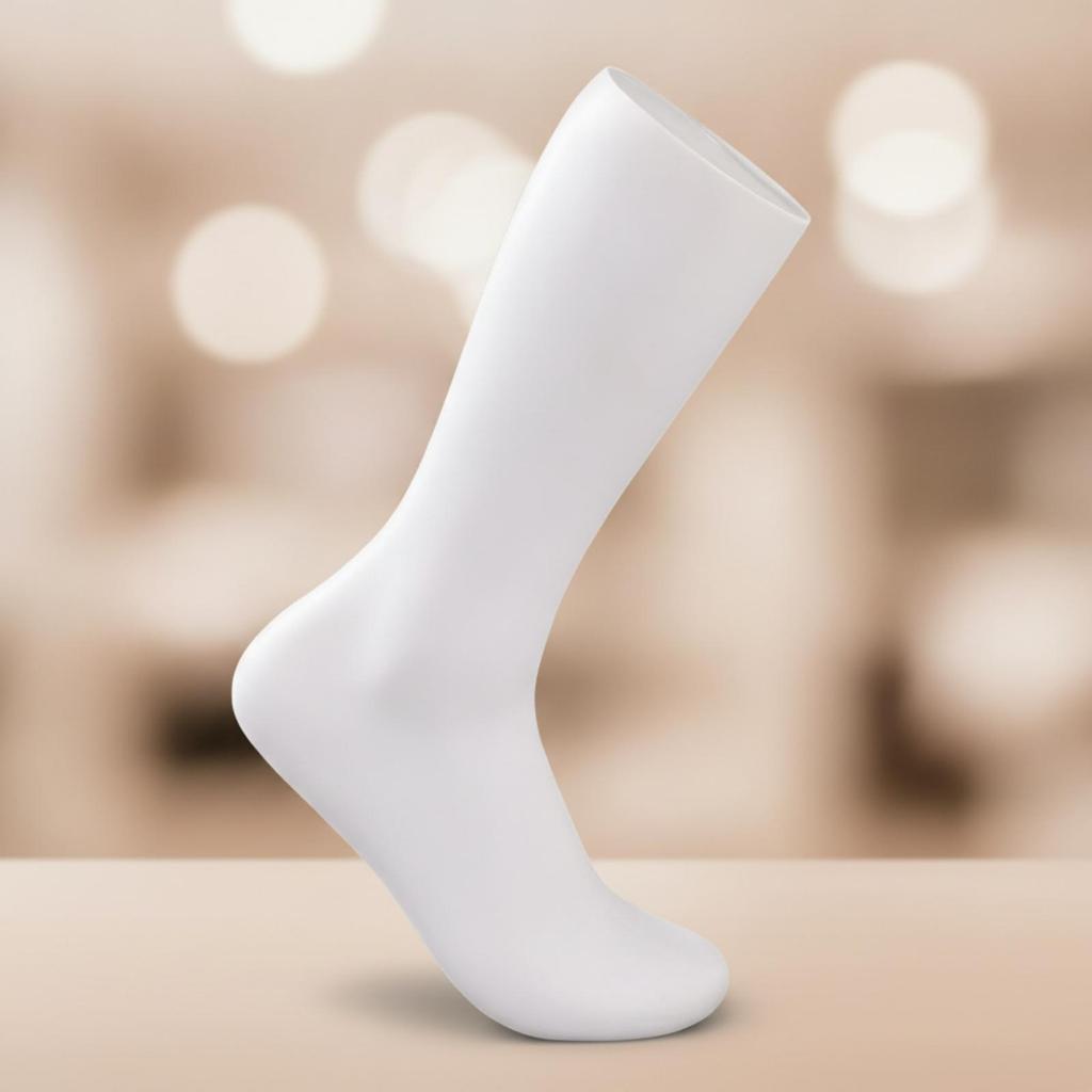 Sock Display Mannequin Sturdy Photography Prop Versatile for Retail Counters