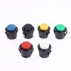 5/10Pcs 3/1.5A Momentary Push Button Switch R13-507 16mm Round Switch 2Pins ON-OFF Self-reset Panel Mounting