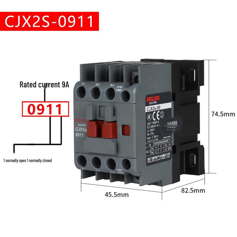 DELIXI AC Contactor Switch CJX2 Series (1210-95) 220V