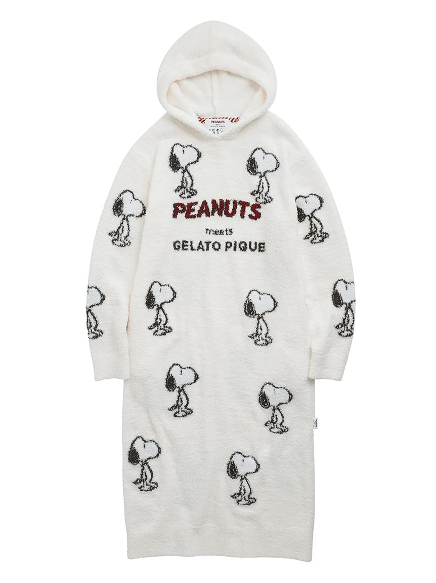 

SNOOPY Powder Pattern JQD Dress PWNO231082 IVR [Gelato Pique] All-over Women s