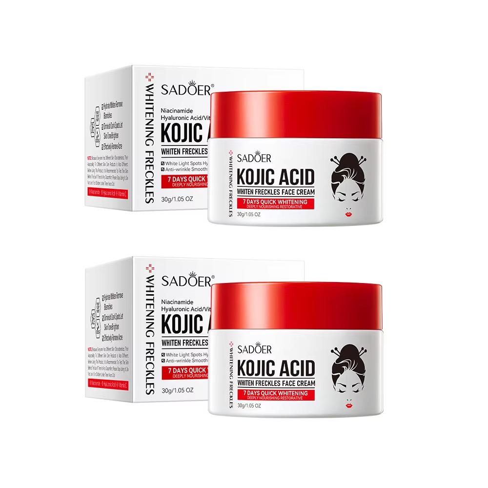 Kojic Acid Whiten Spot Remove Cream Remove Melasma Melanin Correction Skin Improve Skin Dullness Lightening Dark Spots Cosmetics