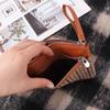 Coin Pocket Retro Houndstooth Handbag Korean Style Women Long Purse Zipper Clutch Wallet  Women