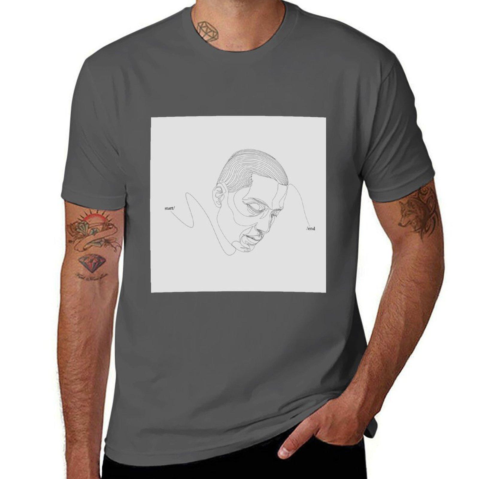 

shirts 100% T-Shirt t start//end oversize EDEN - anime cotton tshirt 4XL
