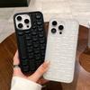 3D Keyboard Solid Color Soft Phone Case For iPhone 16 15 14 13 12 11 Pro Max 16 Plus Shockproof Silicone Bumper Back Cover