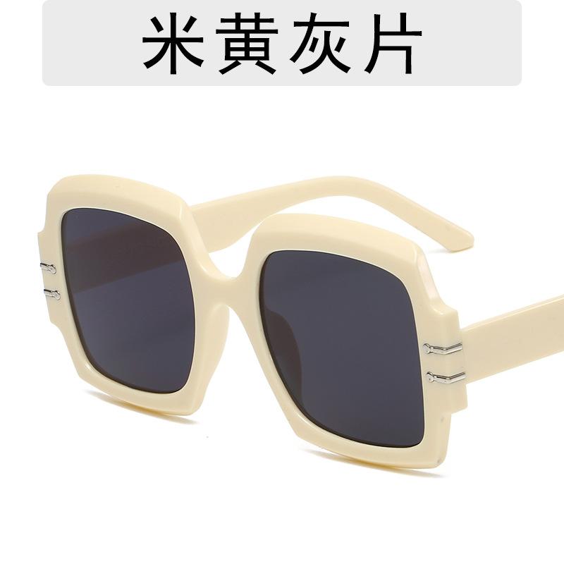 Exaggeration Square Sunglasses Women Designer Luxury Man/Women Cat Eye Sun Glasses Classic Vintage UV400 glasses lenses Outdoor