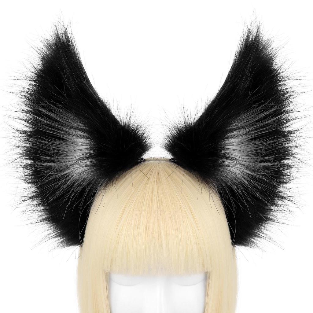 Fascia Peluche con Orecchie da Gatto - Carino Copricapo Animale Cosplay, Perfetta per Comic Con e Costumi da Catgirl