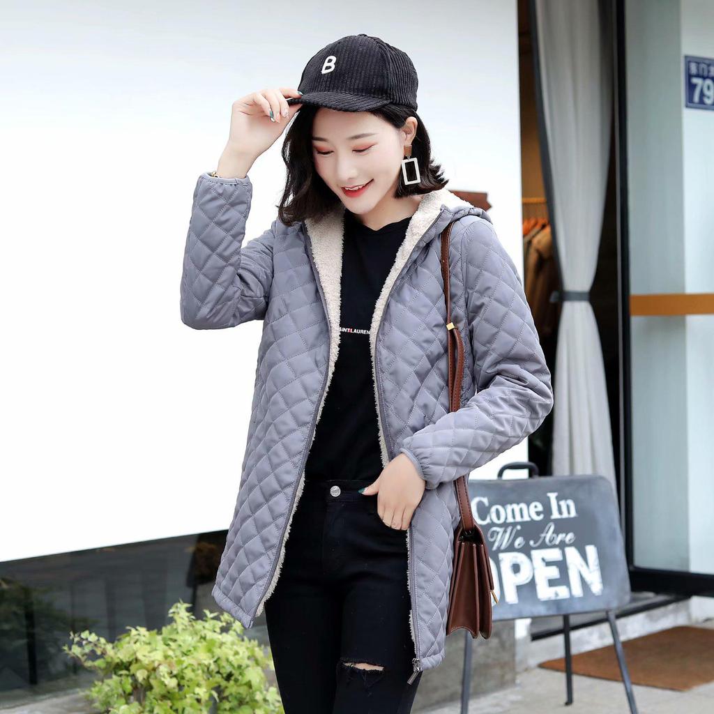 Women Jacket Winter Hooded Casual Cotton Jacket Winter Coat Women's