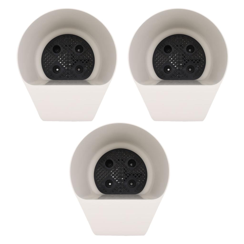 Hanging Flower Pot Efficient Drainage System Fence Hanging Bucket Pot for Balcony Garden Handrail