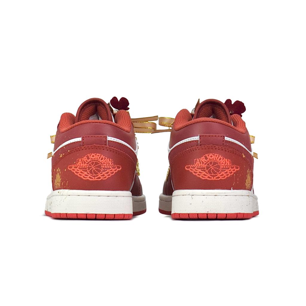 Jordan Air Jordan 1 Low Vintage Buty Koszykarskie Damskie Czerwone FJ3465-160(Zespół462-)
