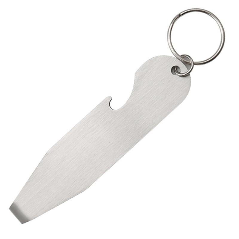 Stainless Steel Bartender Opener Flat Beer Bottle Openers for Bar Restaurant - Kitchen Tools