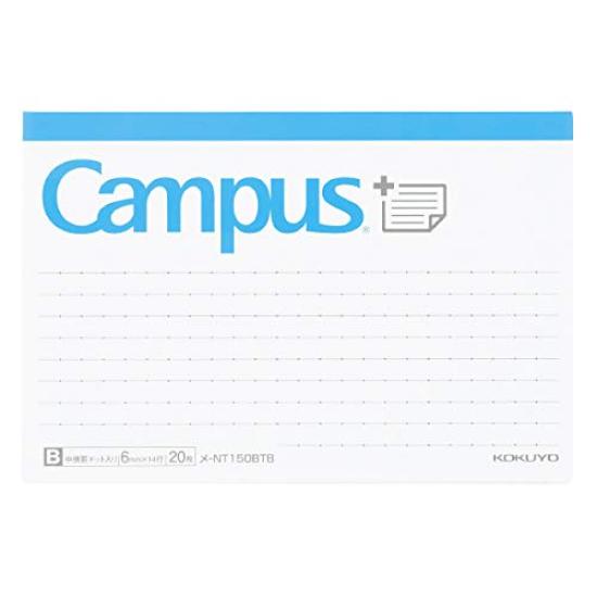 

KOKUYO Campus Стикер-блокнот Стикеры для эффективного 14 Низ страницы, Заметки, Точечная разлиновка, Линии, Тип, ME-NT150BTB [Набор 5] белый