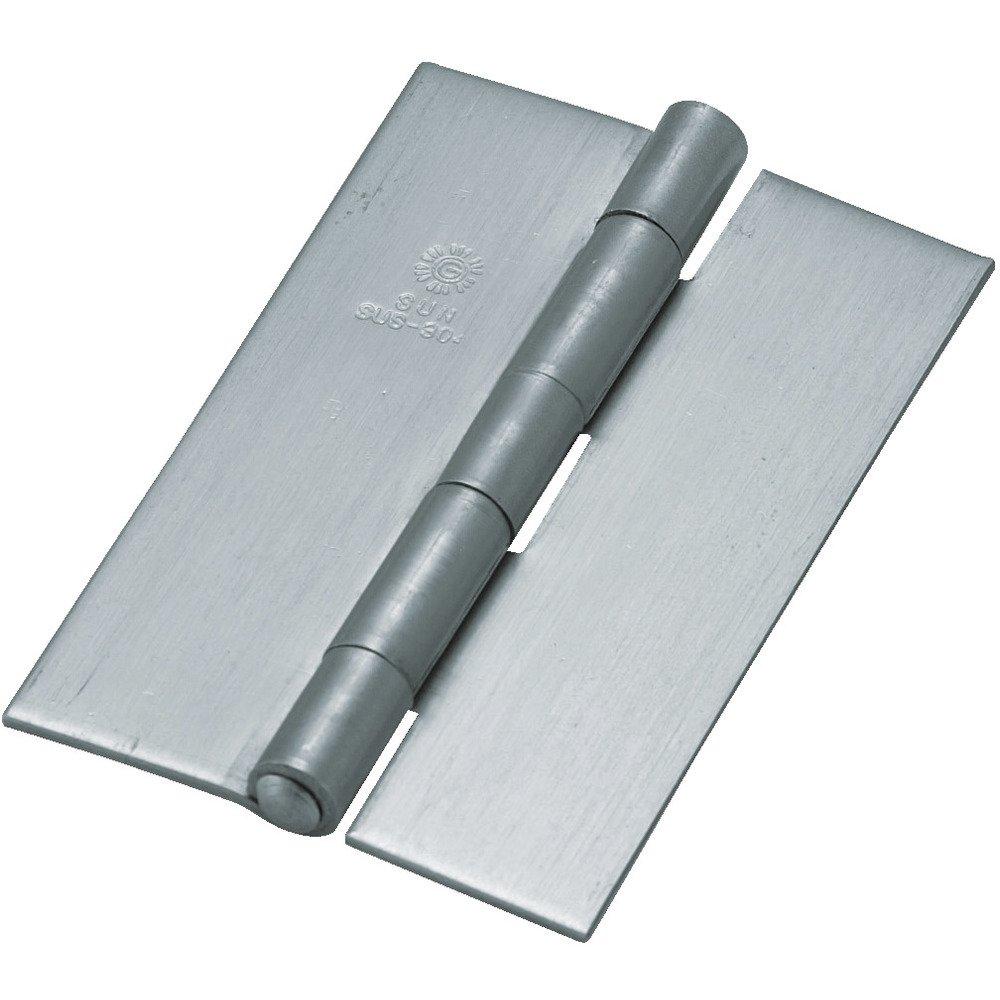 

TRUSCO Stainless Steel Thick Welded 89mm Long of Hinge, (Pack 4) ST-888W-89HL