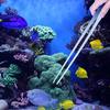38cm Stainless Steel Aquarium Tweezers Pliers Fish Tank Plant Aquascape Tools Straight Curved Forceps Clip Aquatic Feeding Tongs