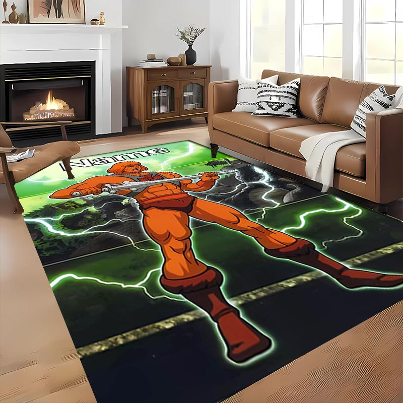 Tappeto Personalizzato He-Man e i Padroni dell'Universo - Perfetto per Cucina, Bagno, Lavanderia Disponibile in Taglia Grande, Regalo Al