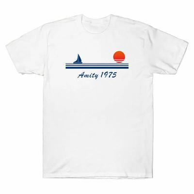 Amity 1975 Men's Island Cotton Cotton T-Shirt Unisex T-Shirt