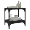 TV Stand Black 40 x 33 x 41 cm Particleboard and Steel