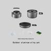 Gongziyu 301 Ultralight Aluminum Camping Cookware Set