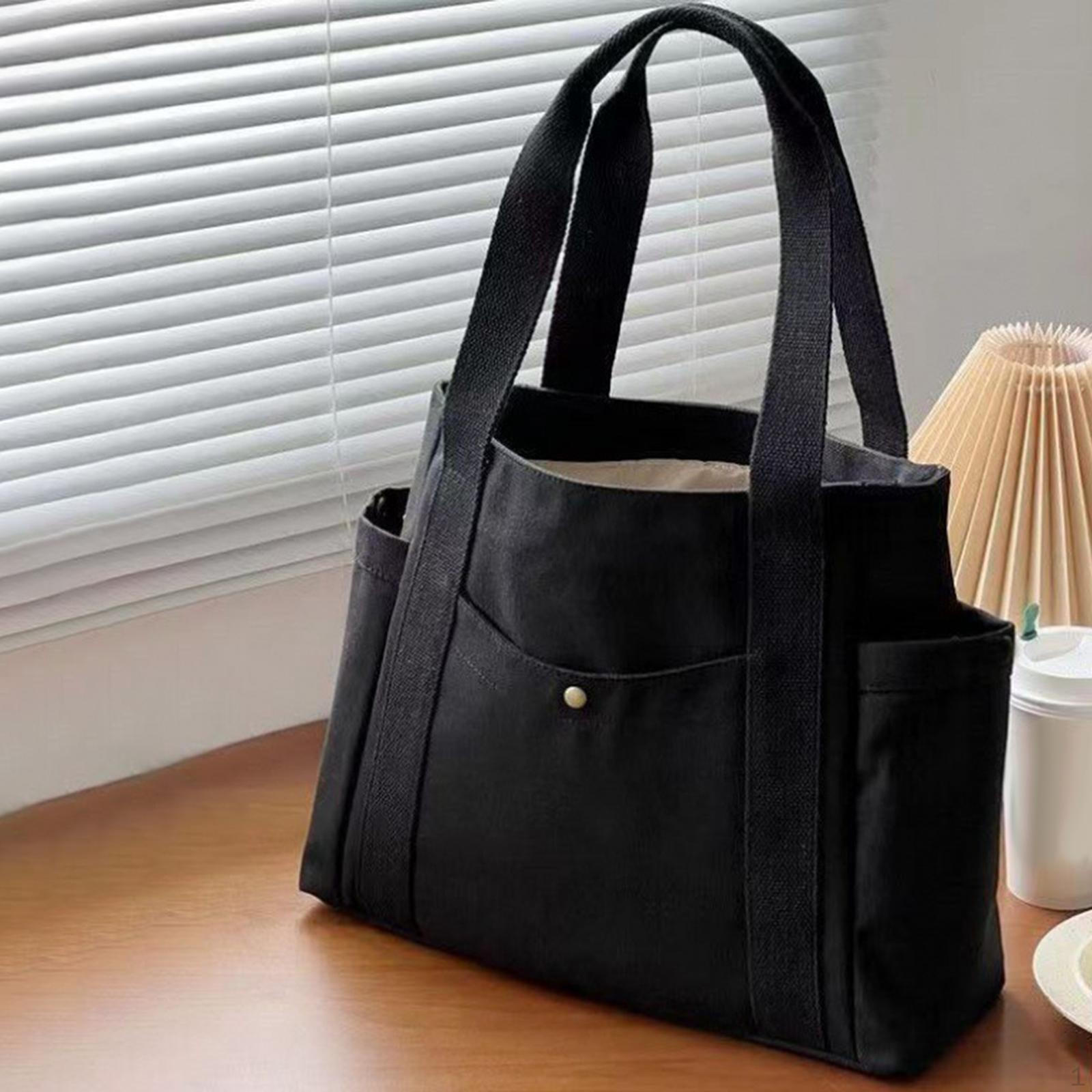 

Универсальная холщовая наплечная сумка для летней вечеринки, отдыха на природе Black