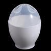 2pcs Heat Safe Microwave Egg Cooker Plastic Egg Boiler Household Steamed Egg Cup  Breakfast