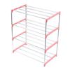 3/4 Layers Stainless Steel Shoe Rack Storage Cabinet Shelf Holder Home Organizer