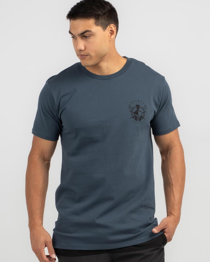 Sparta Division Australia TShirt 100 Cotton ONeck Short Sleeve Summer Casual Mens Tshirt Streetwear