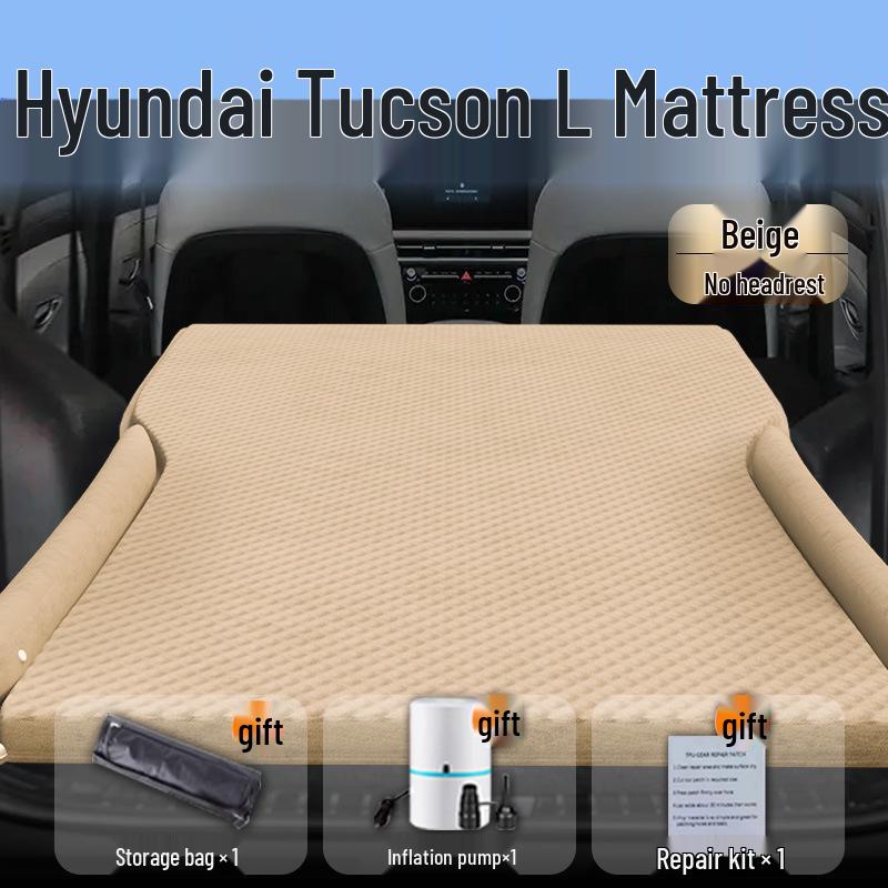 Inflatable Car Mattress for Hyundai Tucson L, Rear Sleeping Mat for Trunk