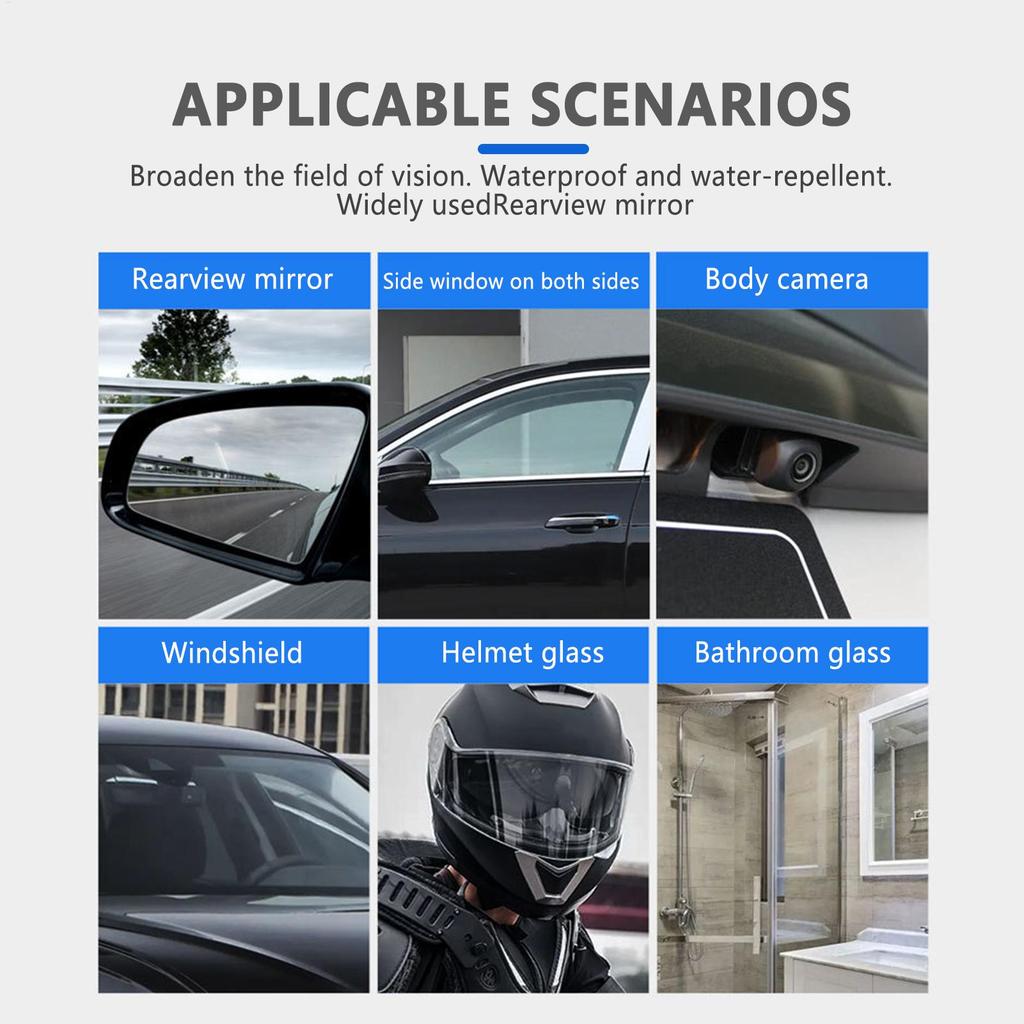 Windshield Coating 100ml Rainproof Spray Windshield Cleaner Anti Fog Agent for Vehicle Home Swimming Goggles Windscreen Mirror