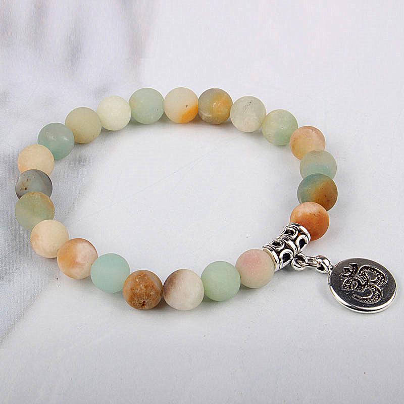 European American Cross-Border Yoga Bracelet: Volcanic Stone, Sea Wave, Starfish, Lotus Pendant