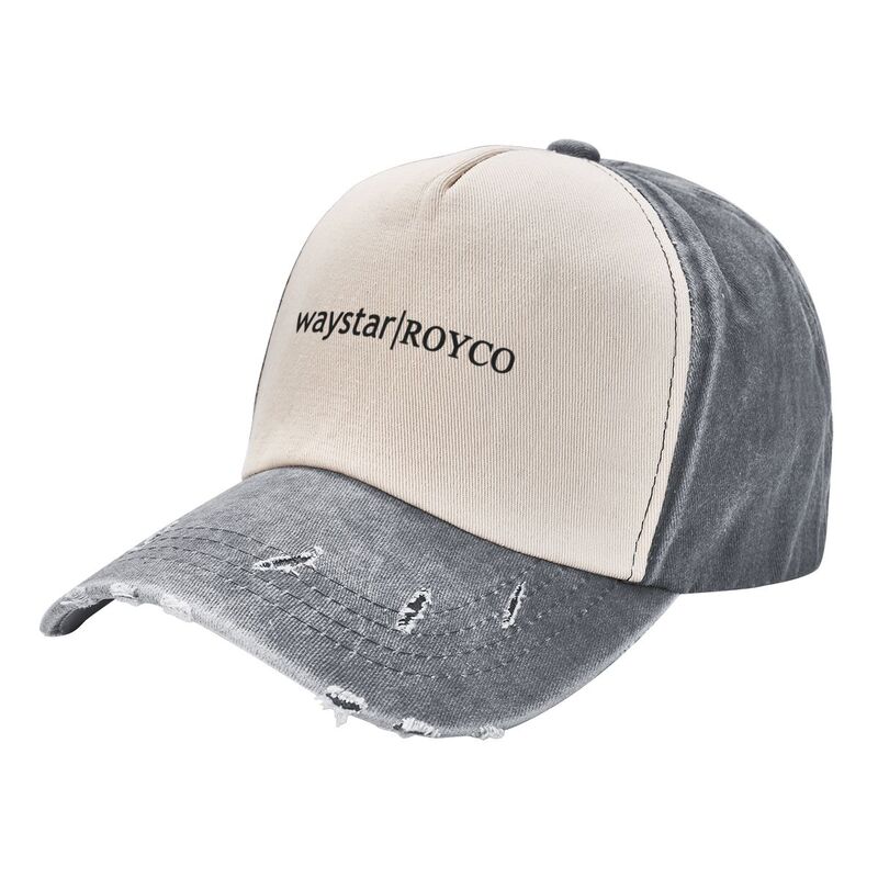 Waystar Royco Merch Boné de Beisebol Unissex para Mulheres Chapéus de Jeans Desgastados Boné Vintage Série de TV Succession Chapéu Snapback Casquette
