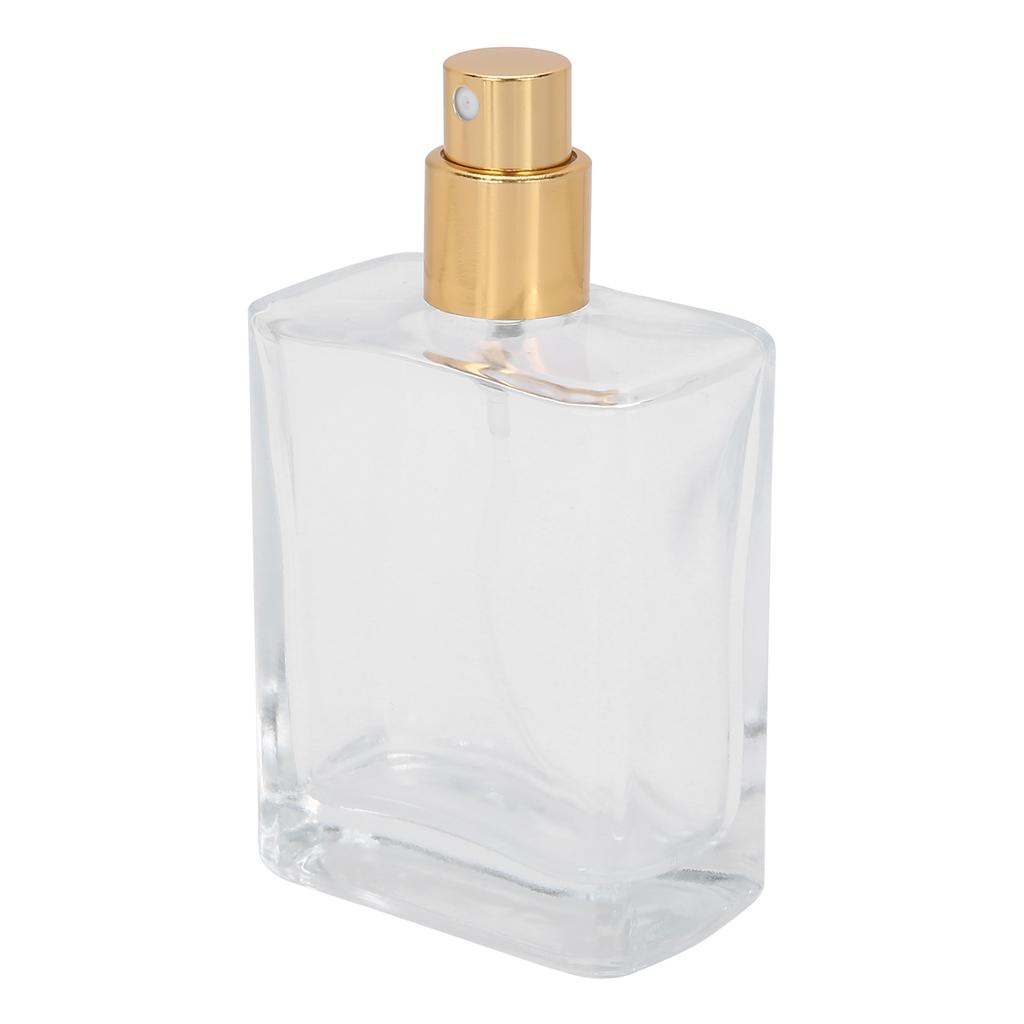 50ml Glass Perfume Bottle Refillable Perfume Atomizer Dispenser Liquid Makeup Container