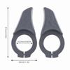 2PCS Ergonomic Bicycle Handlebar Thumb Rest Fiber Mini Bike Rests Grip Bar  for Road Bike