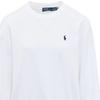 Polo Ralph Lauren Solid Ribbed Crew Neck Long Sleeve Sweatshirt Women sweatshirts 211971690-002