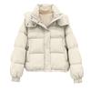 Women's Hooded Coat Ladies Winter Cotton Coat Thickened Warm Jacket