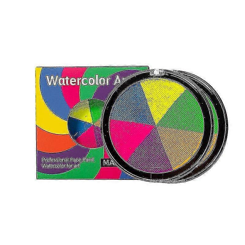 Miman World Cup Halloween Land Faculty Face Painted Painted Painting Easy To Wash Water -soluble Pigment Halloween Face Body Painting