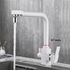 TLXT Grey Dual Mode Kitchen Faucet with Purifier Outlet
