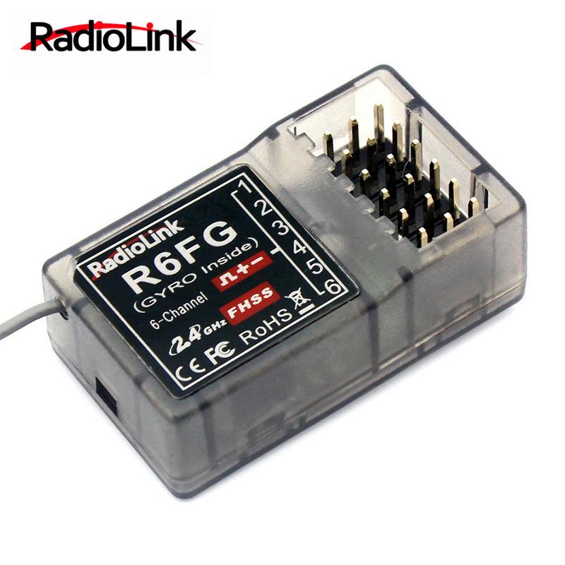 Saldi Radiolink R6FG 2.4GHz 6CH FHSS Ricevitore a lunga distanza con