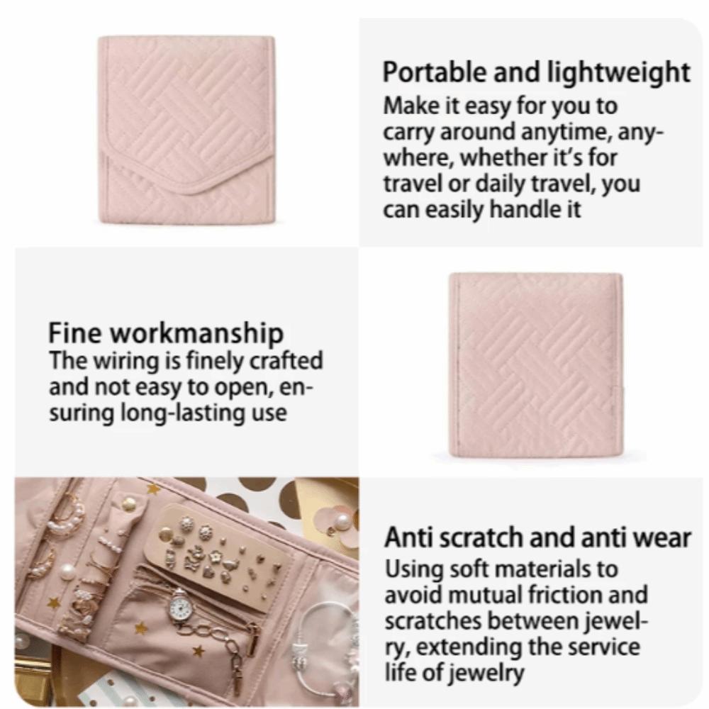 Packing Bag Jewelry Case Organizer Foldable Journey Storage Bags  Girlfriend Gift