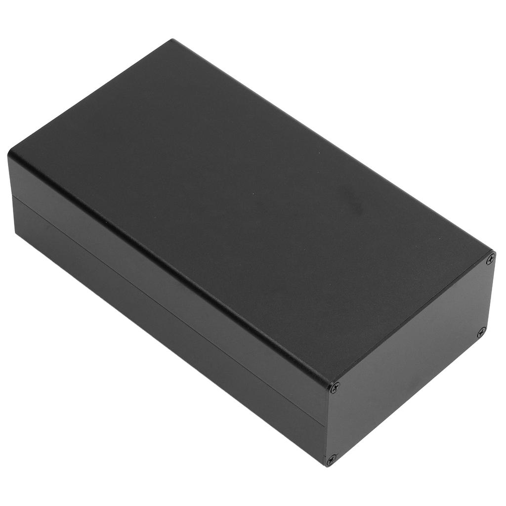 Aluminum Alloy Electric Box Power Amp Project Case Split Enclosure 58x110x200mm Matte Black