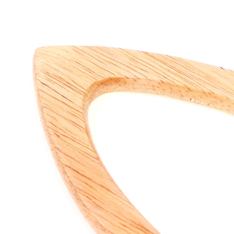 Solid Wood Bag Handle Replacement Diy Handbag Tote Handles Bags Classic Straps