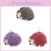 Cartoon Hedgehog Plush Hand Towel With Absorbent Fabric For Kids And Adults