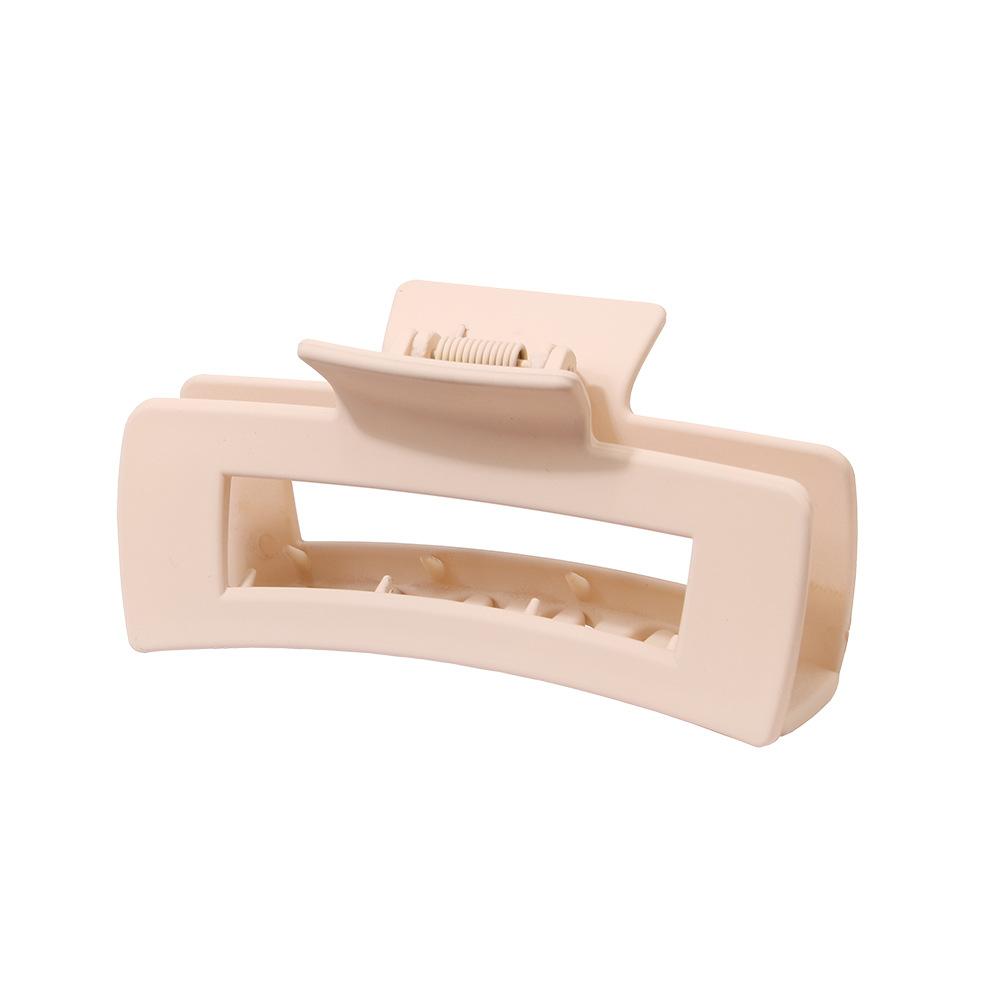 Kunststoff Mattierte Haarspange Einfache Kiel Haarklammer Kombinationsset Haifischklemme