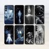 Dark Fantasy Gothic   Phone Case For Samsung S25,S24,S21,S22,S23,S30,Ultra,S20,Plus,Fe,Lite,Note,10,Black Cover